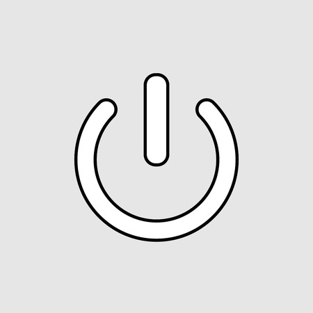 Power icon vector designのイラスト素材