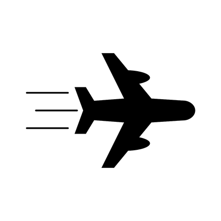 Plane icon vector designのイラスト素材