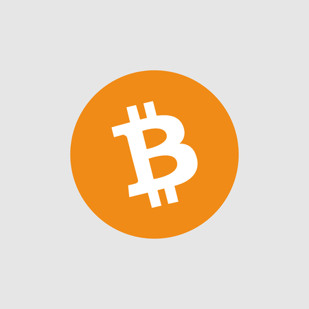 Bitcoin cash vector sign isolatedのイラスト素材