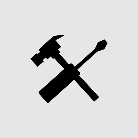 Tool icon vector isolatedのイラスト素材
