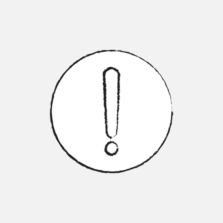 Exclamation mark designのイラスト素材