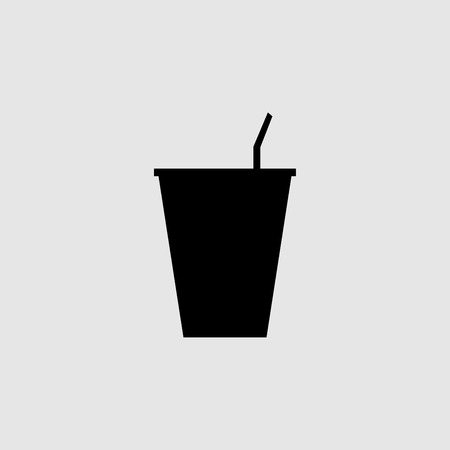 Drink icon vector isolatedのイラスト素材