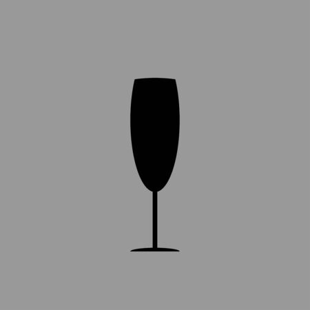 Drink glass icon design vector isolatedのイラスト素材