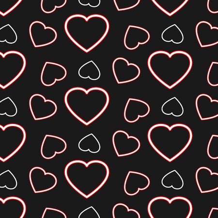 Heart Pattern vector designのイラスト素材