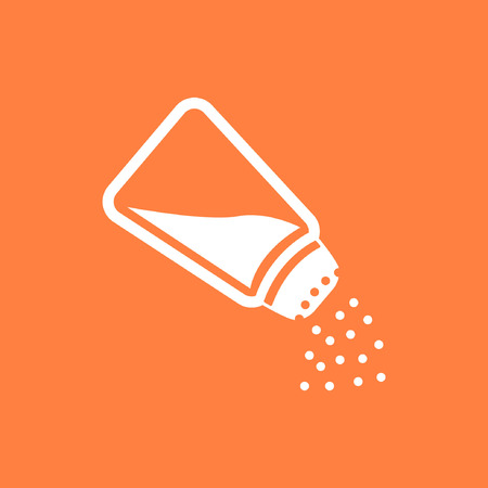 Salt icon  stock vector illustration flat designのイラスト素材