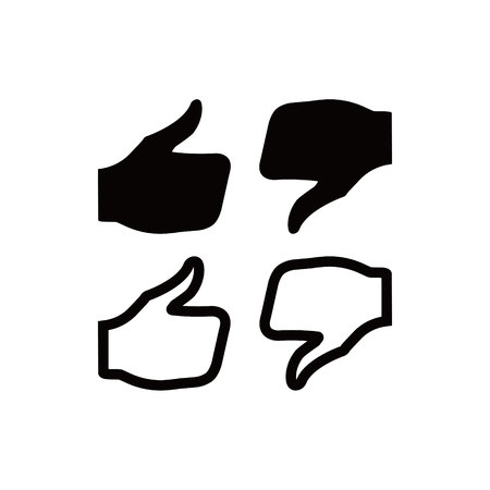 stock vector thumbs up icon vector like icon social network vector icon for app web site etcのイラスト素材