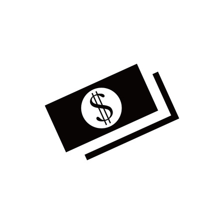 money icon stock vector illustration flat designのイラスト素材