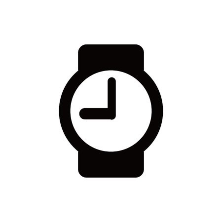wristwatch icon  stock vector illustration flat designのイラスト素材