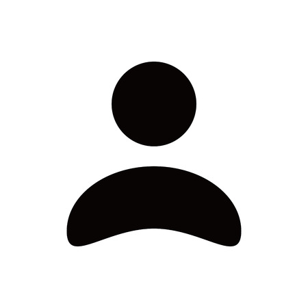 Man icon stock vector illustration flat designのイラスト素材