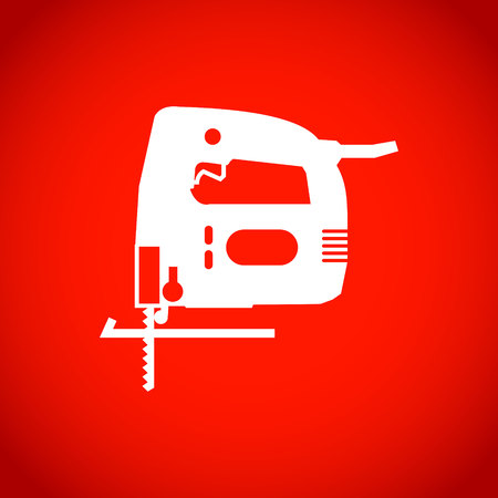 fretsaw icon stock vector illustration flat designのイラスト素材