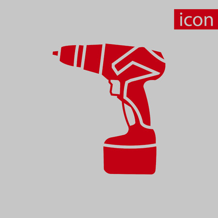 screwdriver icon stock vector illustration flat designのイラスト素材