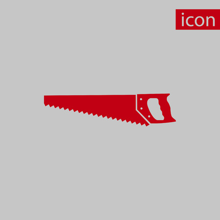 hacksaw icon stock vector illustration flat designのイラスト素材
