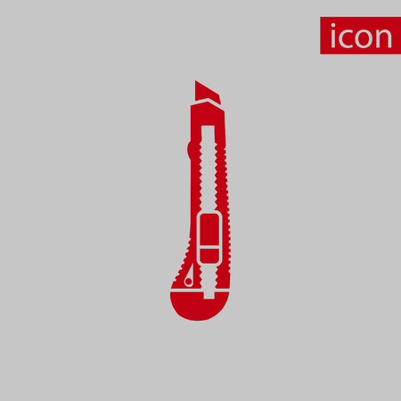 knife icon stock vector illustration flat designのイラスト素材