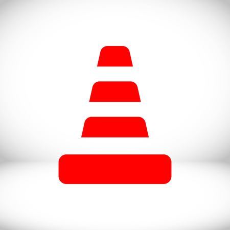 cone icon stock vector illustration flat designのイラスト素材