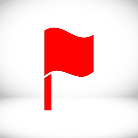 flag icon stock vector illustration flat designのイラスト素材