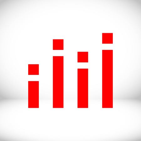 level icon stock vector illustration flat designのイラスト素材