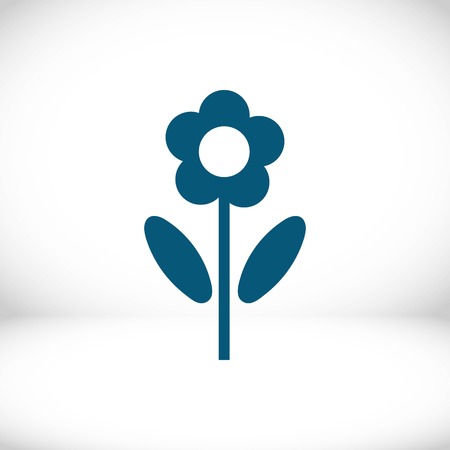 Flower icon stock vector illustration flat designのイラスト素材
