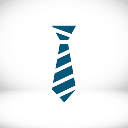Tie icon vector stock vector illustration flat designのイラスト素材