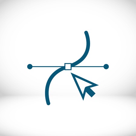 Handle and anchor iconのイラスト素材