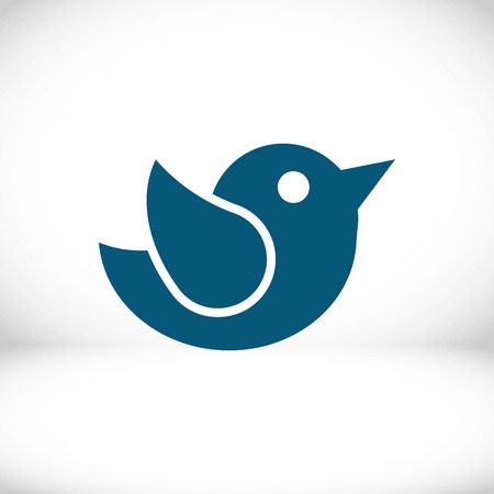 bird icon stock vector illustration flat designのイラスト素材