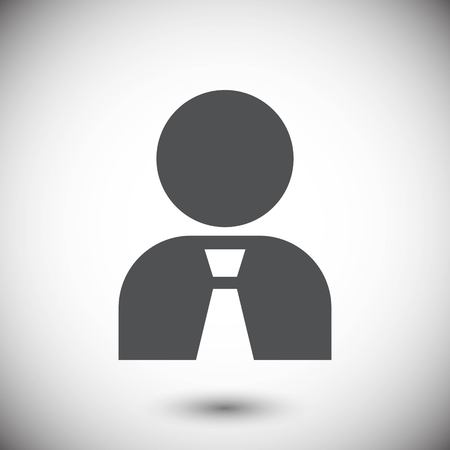 Man icon stock vector illustration flat designのイラスト素材