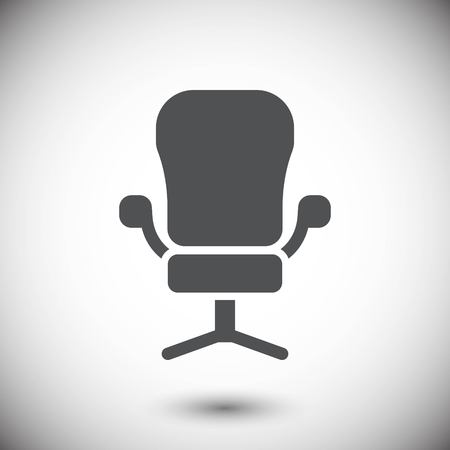 Office chair icon stock vector illustration flat designのイラスト素材