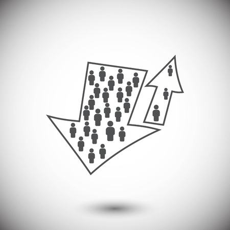 Team icon illustrationのイラスト素材