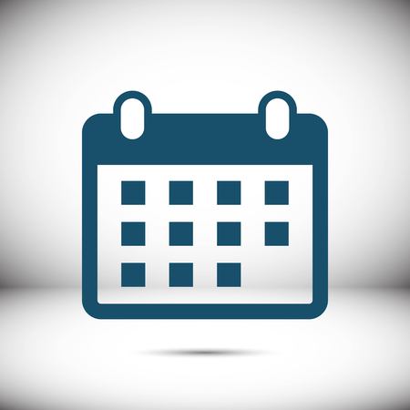 Calendar icon stock vector illustration flat designのイラスト素材