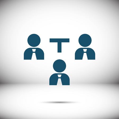 Business people team crowdy walk silhouette concept businesspeople group human resources over world map background vector iconのイラスト素材