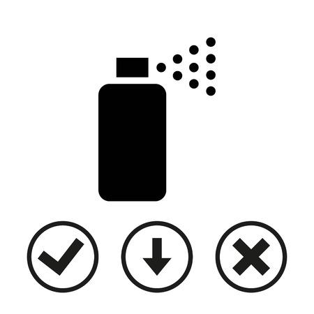 Spray icon stock vector illustration flat designのイラスト素材