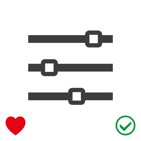 level icon illustration flat design.のイラスト素材