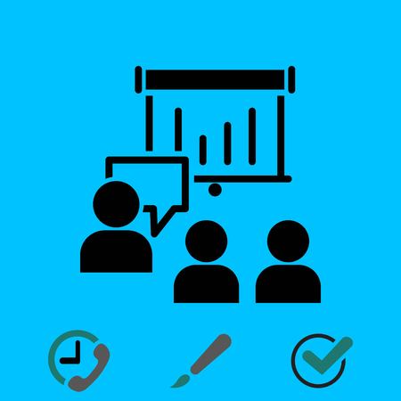 speaking of people, the chat icon stock vector illustrationのイラスト素材