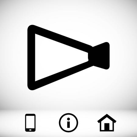 icon stock vector illustration flat design styleのイラスト素材