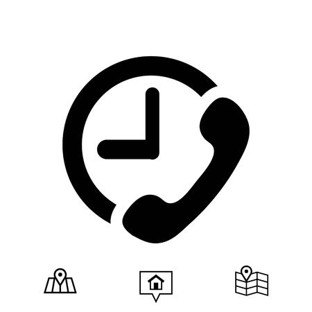 phone icon stock vector illustration flat designのイラスト素材