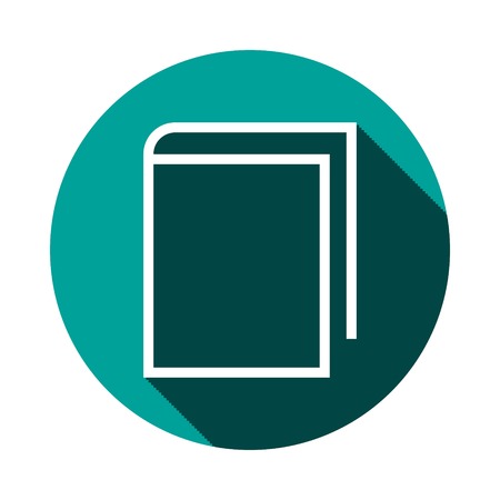 book icon stock vector illustration flat designのイラスト素材