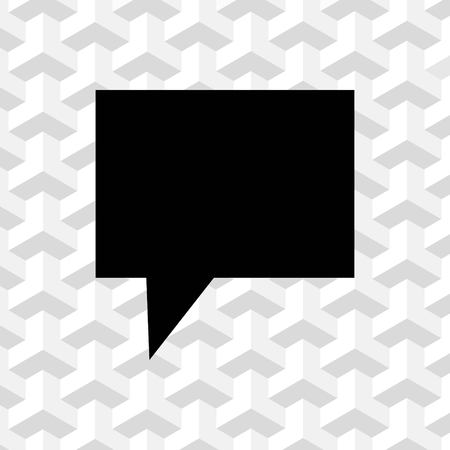Speech Bubbles Icon. Chat pictogram icon stock vector illustrationのイラスト素材