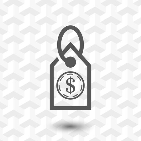 tag icon stock vector illustration flat designのイラスト素材