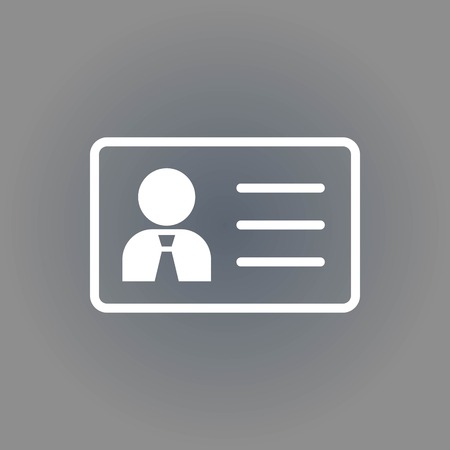 id icon stock vector illustration flat designのイラスト素材