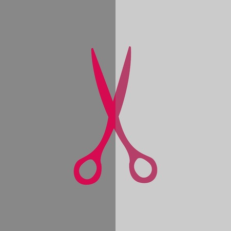 scissors icon stock vector illustration flat designのイラスト素材