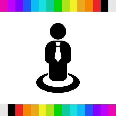 Business people team crowdy walk silhouette concept businesspeople group human resources over world map background vector iconのイラスト素材