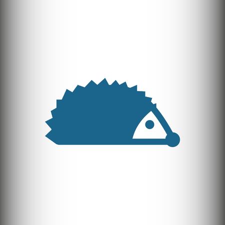 hedgehog icon stock vector illustration flat designのイラスト素材