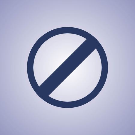 rescricted icon stock vector illustration flat designのイラスト素材