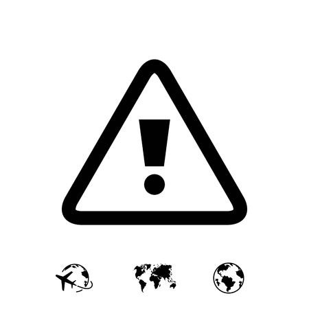 alert icon stock vector illustration flat designのイラスト素材