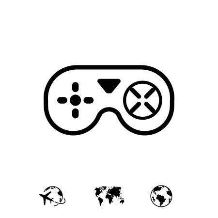 joystick icon stock vector illustration flat designのイラスト素材