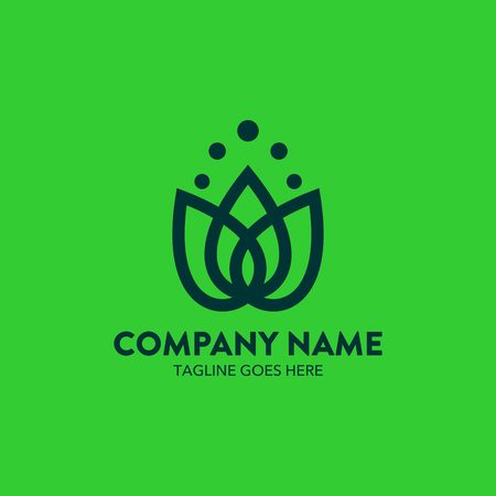 Agriculture Logo Templateのイラスト素材