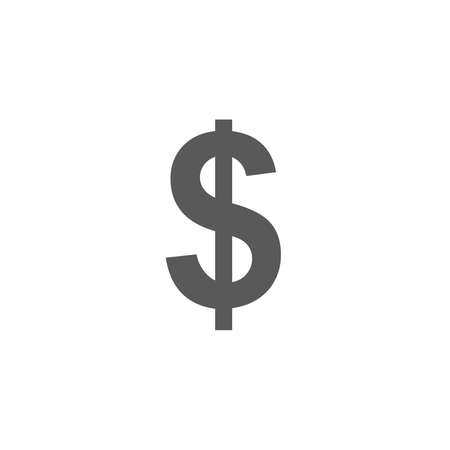Money Icon vector isolated on white backgroundのイラスト素材