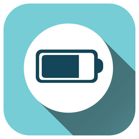 Battery Charging Iconのイラスト素材