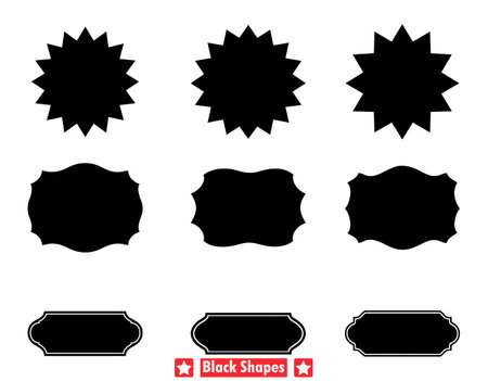 Modern Geometry Vector Collection Basic Shapes for Creative Venturesのイラスト素材