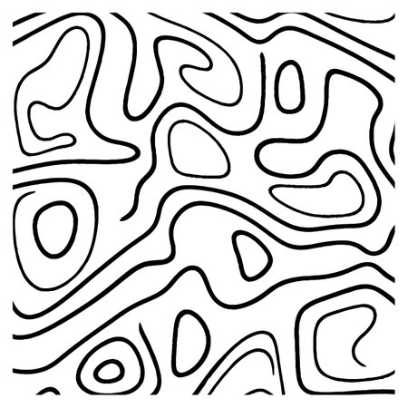 Abstract Allegory Vector Silhouette Patterns Evoking Visual Storiesのイラスト素材