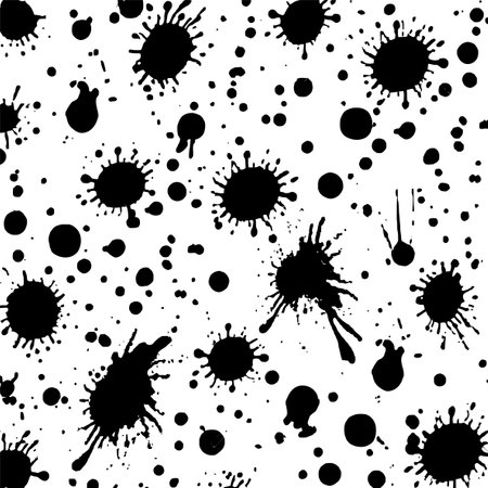 Abstract Ink Wave Vector Silhouette Design  Flowing Forms in Monochrome Eleganceのイラスト素材